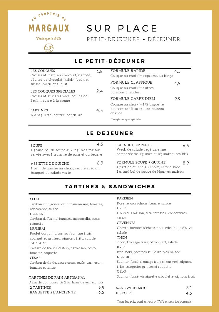 Noir et Blanc Chic Avant-garde Minimaliste Prix Liste (148 x 210 mm) (148 x 210 mm) (4)